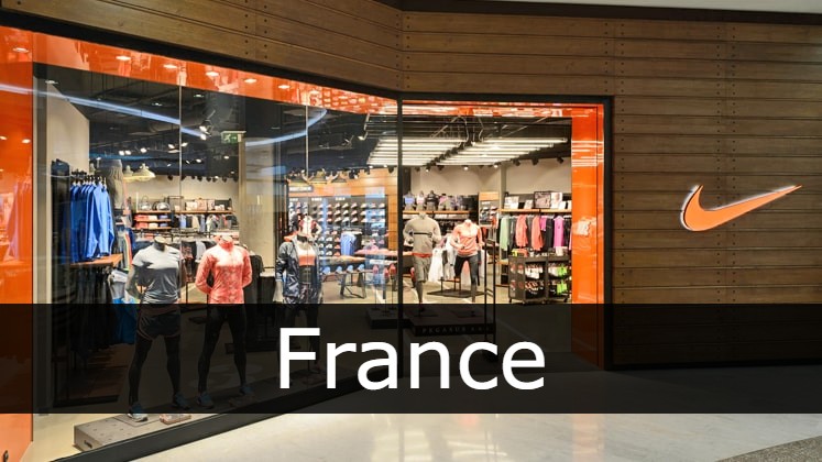 demandante ajuste diccionario Nike in France | Locations