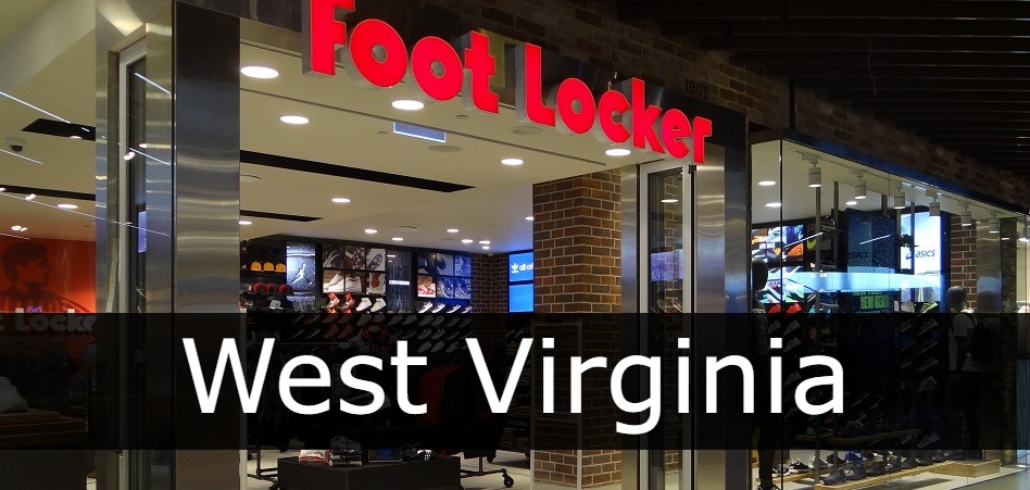 foot locker West Virginia