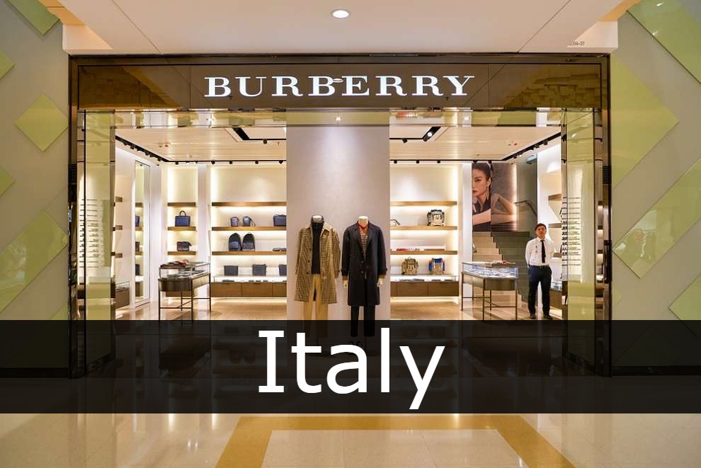 Burberry in Italy | Locations