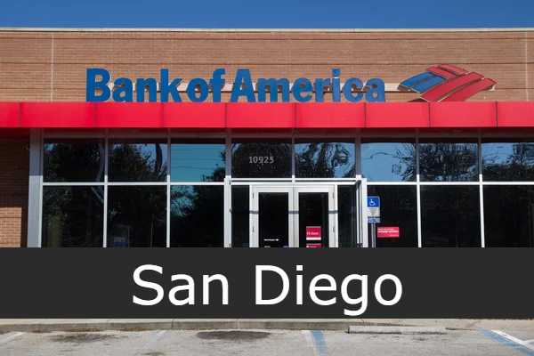 bank of america San Diego
