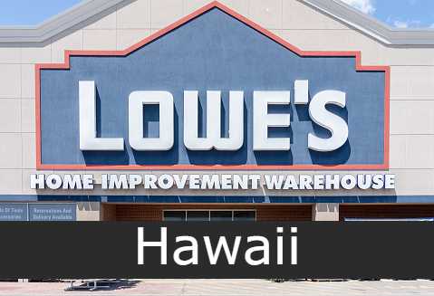 lowes stores Hawaii