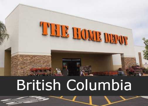 Home Depot British Columbia